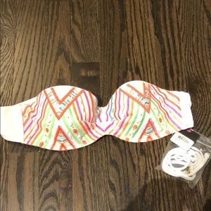 Victoria secret beaded bikini top new w tags 34B